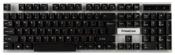 Клавиатура FrimeCom FC-801А-USB Black - Фото 2 Клавиатура FrimeCom FC-801А-USB Black - изображение 2