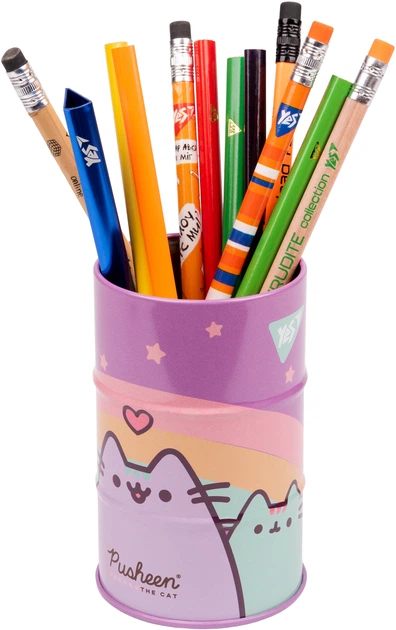 Стакан-подставка бочка YES Pusheen металл (470505) (5056574419156) - изображение 3