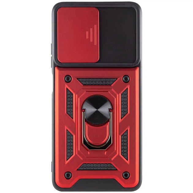 Удароміцний чохол Camshield Serge Ring for Magnet Samsung Galaxy A13 4G Червоний Без бренду - Фото 5 Удароміцний чохол Camshield Serge Ring for Magnet Samsung Galaxy A13 4G Червоний Без бренду - зображення 5