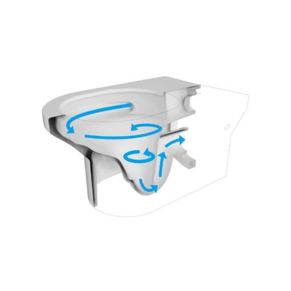 Унітаз підвісний Devit Art 3.0 3030140B безобідковий з кришкою soft-close, Vortex Flush, чорний мат - Фото 4 Унітаз підвісний Devit Art 3.0 3030140B безобідковий з кришкою soft-close, Vortex Flush, чорний мат - изображение 4