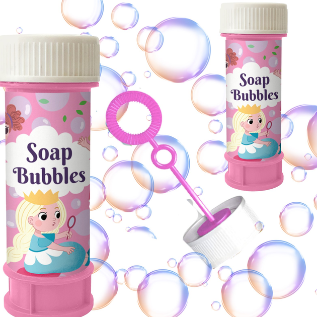 Zestaw baniek mydlanych Dodo Księżniczki 36 szt x 60 ml (4820198241353) - obraz 3