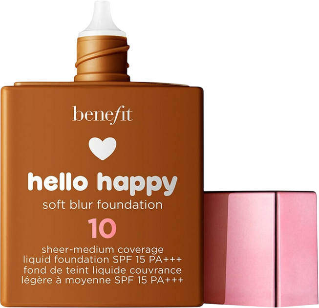 Podkład do twarzy Benefit Hello Happy SPF15 10 Deep Warm 30 ml (602004089670) - obraz 2