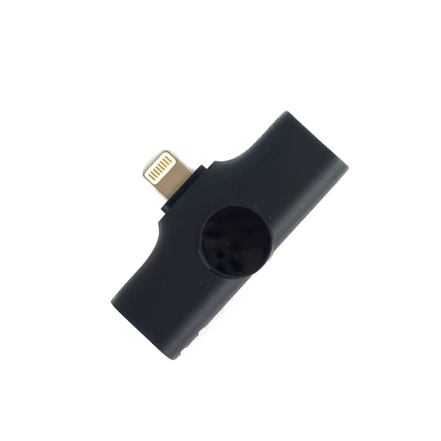 Мікрофон динамічний петличний BOROFONE BFK12 Trophy Apple Lightning для смартфона Bluetooth чорний (RZN-23098678) - изображение 2