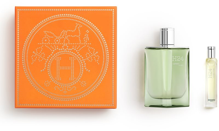 Zestaw męski Hermes H24 Herbes Vives Woda perfumowana 100 ml + Woda perfumowana 15 ml (3346130438366) - obraz 4