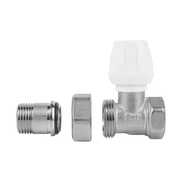 Кран радіаторний Icma 1/2" прямий №813 - зображення 4