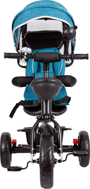 Rowerek trójkołowy EcoToys JM-066-9L Green/Blue (5903089065463) - obraz 4