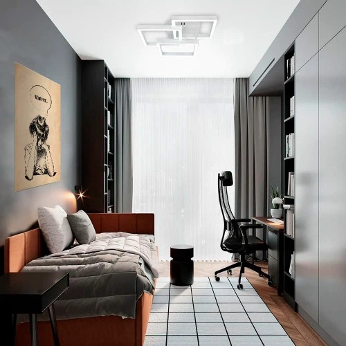 Светодиодный смарт светильник люстра Ardero AL6493-1ARD URBAN W 60Вт белый - изображение 2