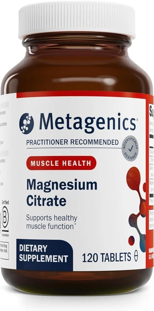 Магний цитрат Metagenics, Mag Citrate, 120 таблеток - изображение 6