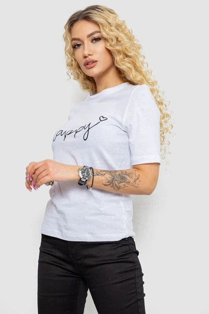 Футболка AGER M Белый 241R126 - изображение 3
