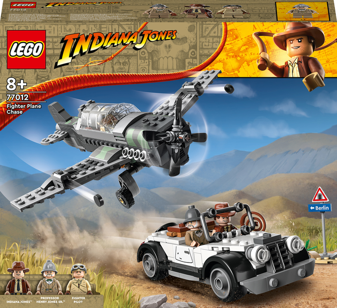 Конструктор LEGO Indiana Jones Переслідування на винищувачі 387 деталей (77012) (955555908556903) - Уцінка - зображення 1