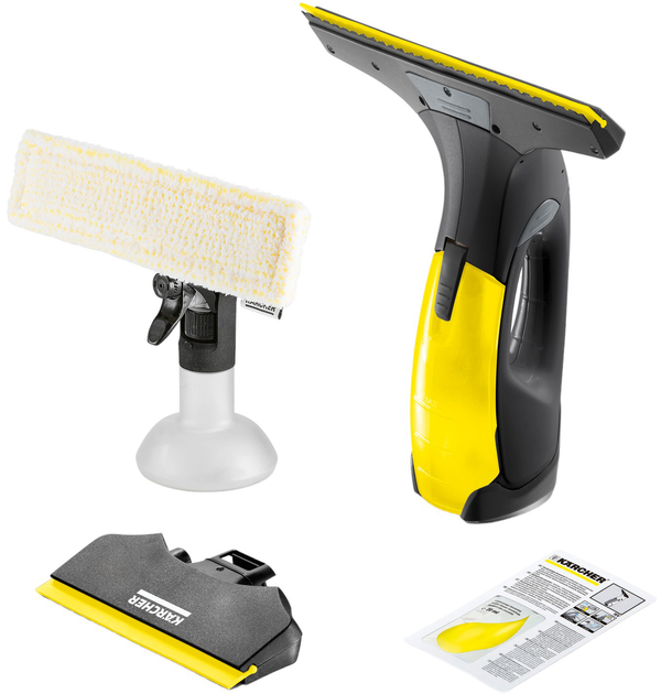 Віконний пилосос Karcher WV 2 Black Edition 0.1 л (1.633-426.0) (955555907100083) - Уцінка - зображення 1