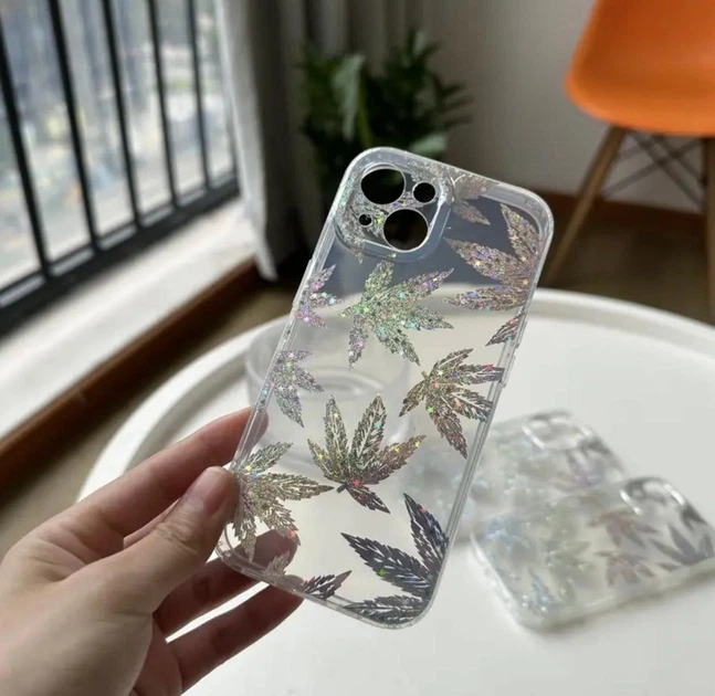 Панель Конопляне Листя для Apple Iphone 11 ProMax Transparent - зображення 3