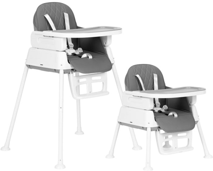 Стілець для годування EcoToys 3 в 1 складний Gray (HA-009 GRAY) - зображення 6