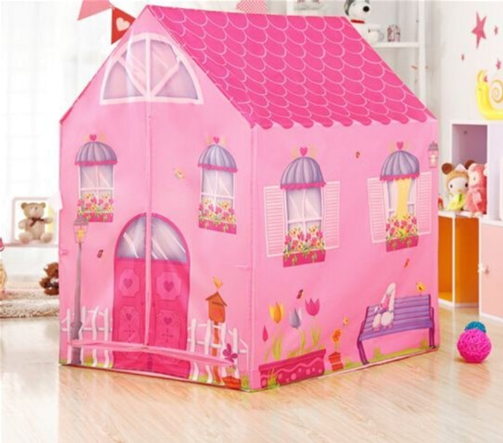 Ігровий намет Iplay 102 x 95 x 72 см 8726 Pink (6958868887261) - зображення 6