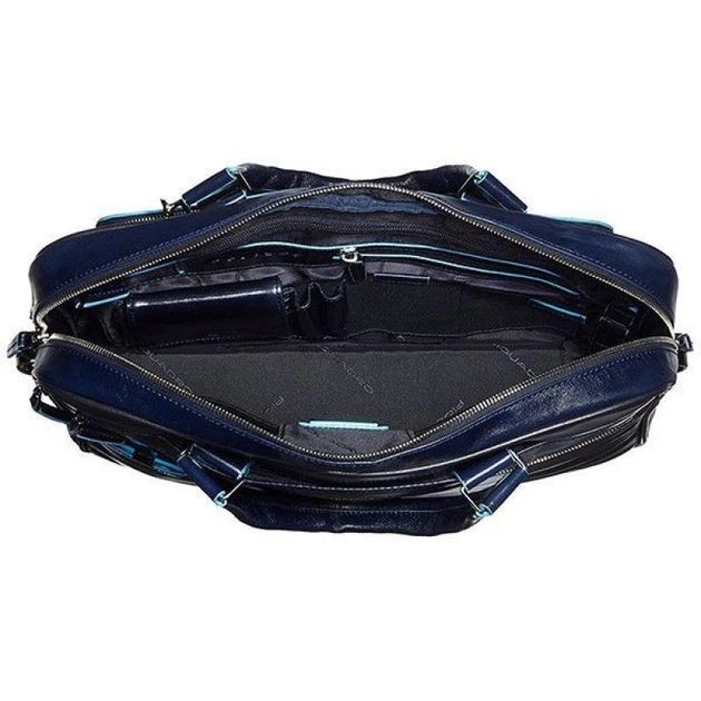 Портфель Piquadro BLUE SQUARE (B2) Navy Blue CA2849B2_BLU2 - Фото 4 Портфель Piquadro BLUE SQUARE (B2) Navy Blue CA2849B2_BLU2 - изображение 4