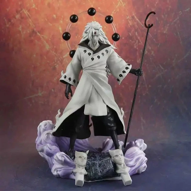 Аниме фигурка Naruto, Наруто Uchiha Madara, Учиха Мадара, 28 см (NAR 0081) - изображение 9