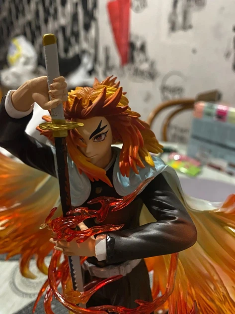 Аніме фігурка Клинок розсікаючий демонів Den Slayer Rengoku Kyoujurou Ренгоку Кьодзюро, 30 см (BDD 0116) - Фото 12 Аніме фігурка Клинок розсікаючий демонів Den Slayer Rengoku Kyoujurou Ренгоку Кьодзюро, 30 см (BDD 0116) - зображення 12