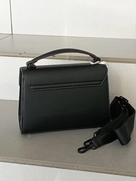 Жіноча сумка David Jones крос боді з клапаном чорна CM7394 Black - Фото 3 Жіноча сумка David Jones крос боді з клапаном чорна CM7394 Black - зображення 3