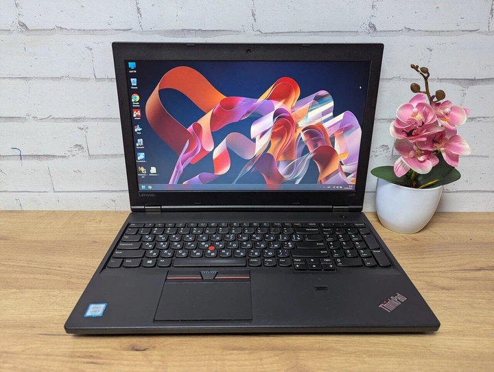 Ноутбук Б-класс Lenovo ThinkPad L570 / 15.6" (1920x1080) TN / Intel Core i5-7200U (2 (4) ядра по 2.5 - 3.1 GHz) / 8 GB DDR4 / 128 GB SSD / Intel HD Graphics 620 / WebCam б/у - изображение 2