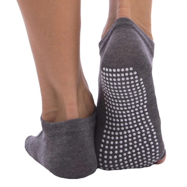 Жіночі шкарпетки для йоги з відкритими пальцями Yoga Socks протиковзкі розмір 36-41 сірі (GI-6872) - Фото 9 Жіночі шкарпетки для йоги з відкритими пальцями Yoga Socks протиковзкі розмір 36-41 сірі (GI-6872) - зображення 9