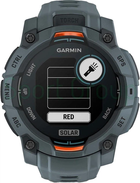 Смарт-часы Garmin Instinct 3 с солнечной батареей (010-02934-01) 45 мм SOLAR, цвет серый - изображение 8