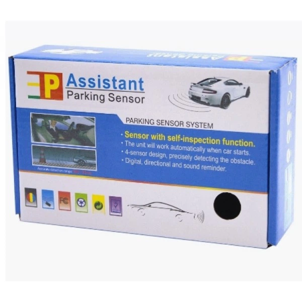 Парктроник (парковочный радар) Parking Assistant Sensor, 4 синие датчика - изображение 7