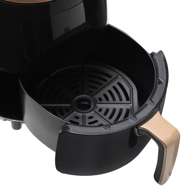 Мультипечь аэрофритюрница Cheffinger CF-AFRY 4.5 л 1400Вт Black - изображение 2