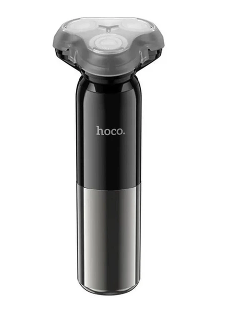 Мужская электробритва для бороды HOCO HP35 Induction 3-blade electric shaver 600mAh IPX7 Black - Фото 3 Мужская электробритва для бороды HOCO HP35 Induction 3-blade electric shaver 600mAh IPX7 Black - изображение 3