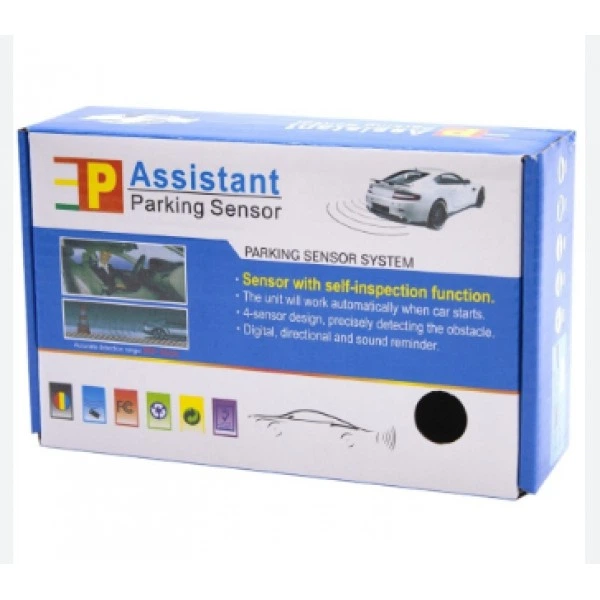 Парктронік (паркувальний радар) Parking Assistant Sensor, 4 червоні датчики - зображення 4