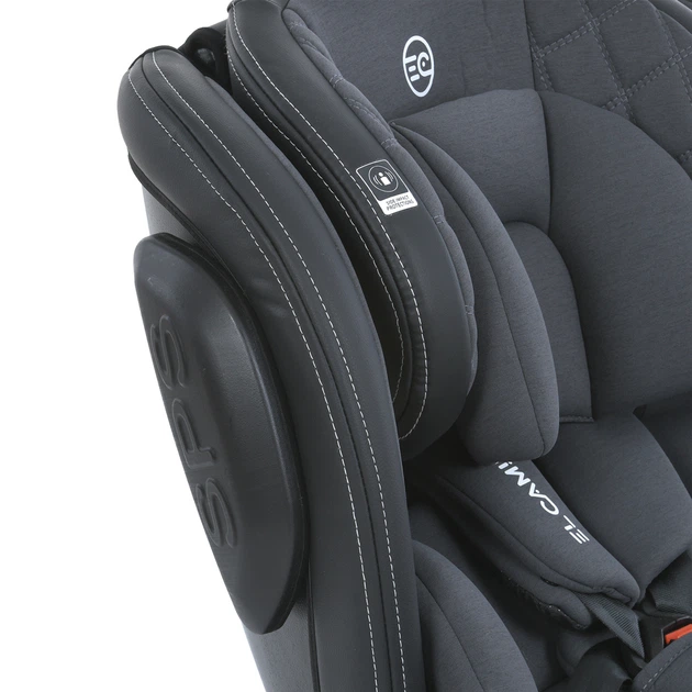 Детское автокресло El Camino ME 1045 EVOLUTION 2 ISOFIX 360º Melange Gray - изображение 10