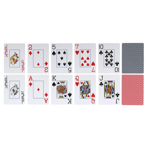Карты игральные покерные пластиковые SP-Sport Poker 888 54 карты - Фото 2 Карты игральные покерные пластиковые SP-Sport Poker 888 54 карты - изображение 2