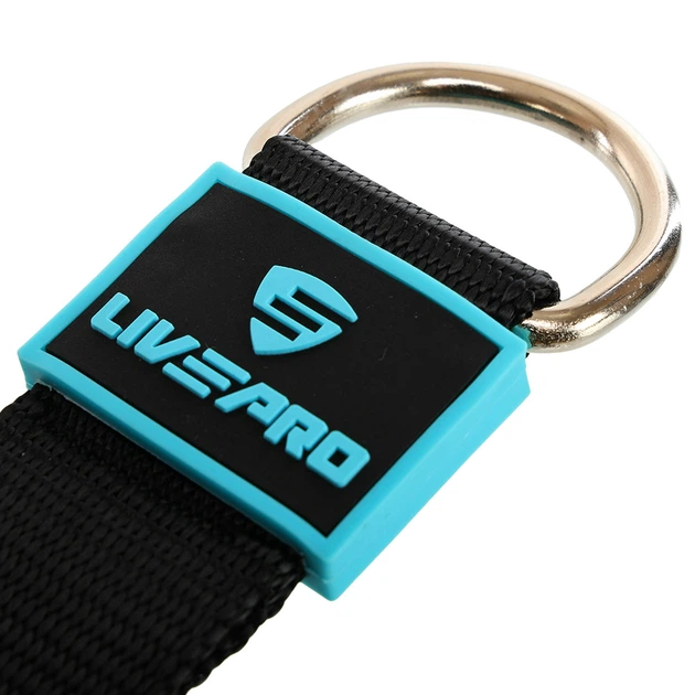 Ручки для эспандера и тренажера LivePro Strap Handle Pro 8192 комплектация 2шт Black-Blue - Фото 5 Ручки для эспандера и тренажера LivePro Strap Handle Pro 8192 комплектация 2шт Black-Blue - изображение 5