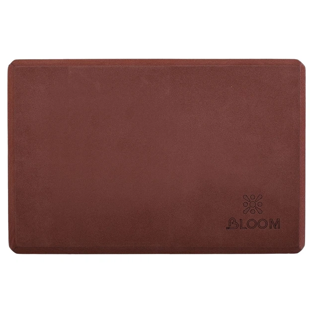 Блок для йоги кирпич опорный для йоги двухцветный Bloom Yoga Brick 7041 размер 23x7.5x15см - изображение 4