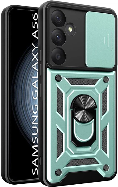 Чохол для смартфона BeCover Military для Samsung Galaxy A56 SM-A566 Dark Green (BC_712866) - Фото 1 Чохол для смартфона BeCover Military для Samsung Galaxy A56 SM-A566 Dark Green (BC_712866) - зображення 1