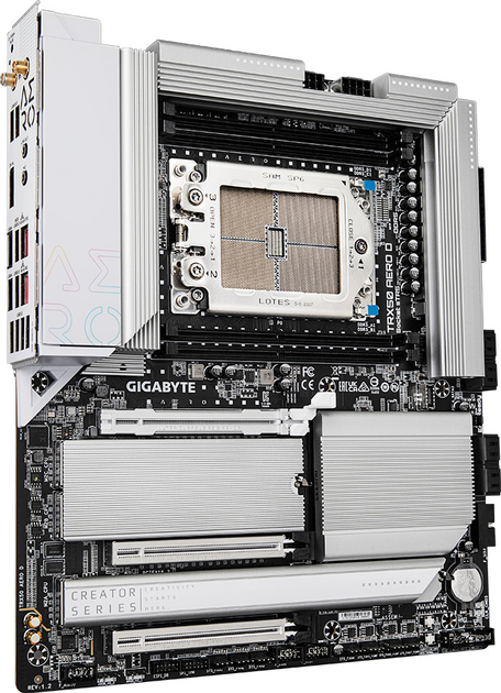 Материнська плата Gigabyte TRX50 AERO D (sTR5, AMD TRX50, PCI-Ex16) - зображення 2