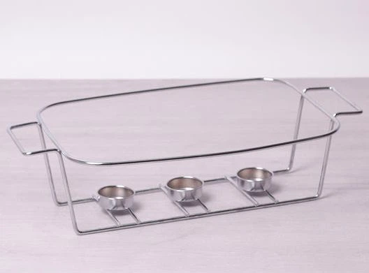 Мармит Kamille Food Warmer керамическая форма 3л 38см с подогревом - изображение 8