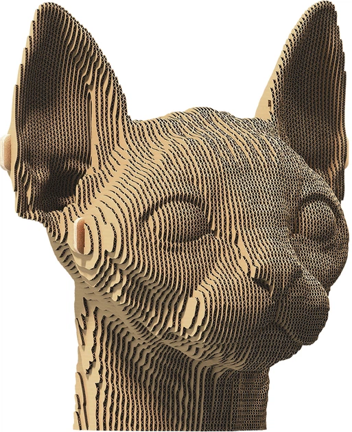 3D пазл-конструктор Cartonic 3D Puzzle Кот сфинкс Картонный (CARTSPHY) - Фото 2 3D пазл-конструктор Cartonic 3D Puzzle Кот сфинкс Картонный (CARTSPHY) - изображение 2