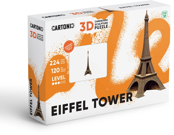 Картонный 3D пазл-конструктор Cartonic 3D Puzzle Eiffel Tower (CARTEIFF) - Фото 9 Картонный 3D пазл-конструктор Cartonic 3D Puzzle Eiffel Tower (CARTEIFF) - изображение 9