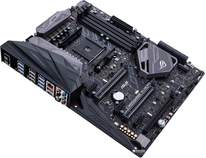 Материнская плата Asus Crosshair VI Hero (sAM4, AMD X370, PCI-Ex16
