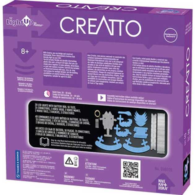Набір для творчості-пазли Kosmos Creatto Sea Life (5700002003669) - зображення 6