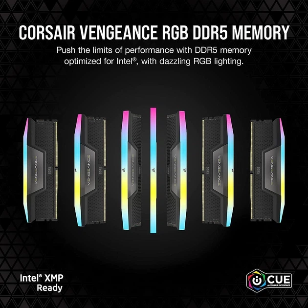 Пам'ять для настільних комп'ютерів Corsair 32 GB (2x16GB) DDR5