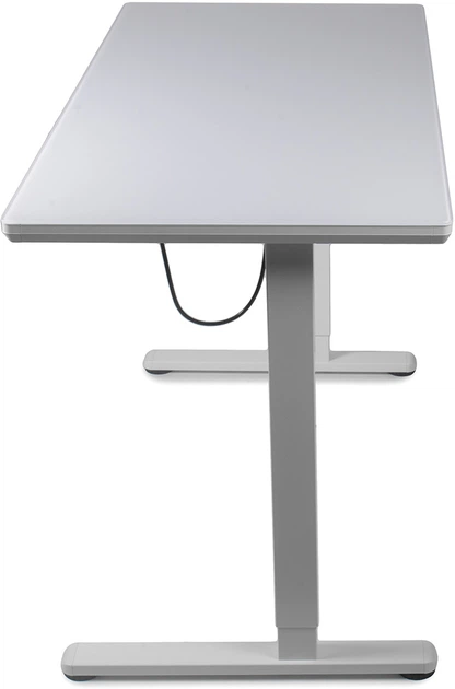 Регулируемый стол Barsky StandUp 1200х600 мм white glass (BST-12new) - изображение 10