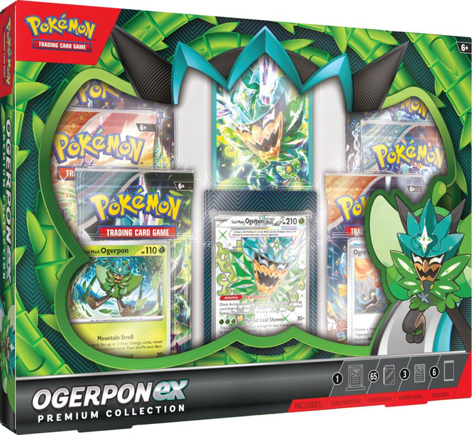 Zestaw Pokemon TCG: Ogerpon Premium Box (820650858826) - obraz 2