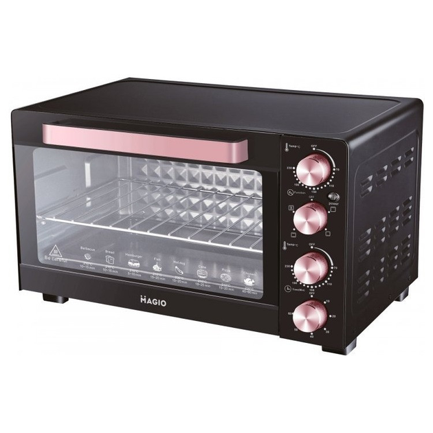 Электродуховка настольная 33 л MAGIO МG-249 с конвекцией Black TB ...