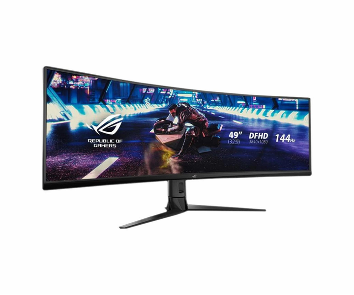 Монитор геймерский 49" 144Hz ASUS ROG STRIX XG49VQ Curved HDR изогнутый - изображение 2