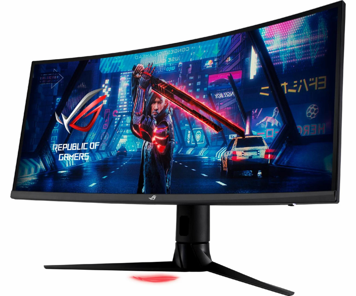 Монитор геймерский 34" 144Hz ASUS ROG STRIX XG349C Curved HDR изогнутый - изображение 4