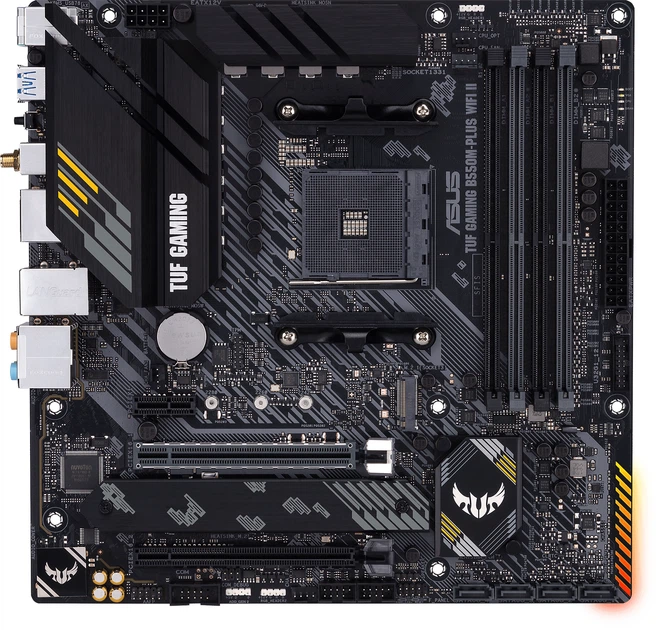 TUF GAMING B550M-PLUS(WI-FI)MicroAT+その他 Материнская плата Asus TUF Gaming B550M-Plus Wi-Fi II (sAM4, AMD