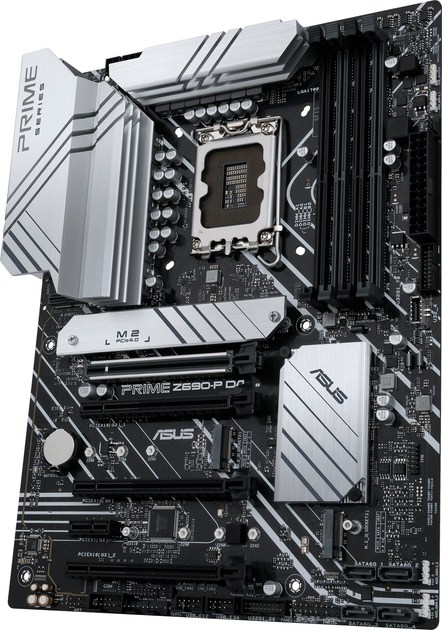 Материнская плата Asus PRIME Z690-P D4-CSM (s1700, Intel Z690, PCI-Ex16) - изображение 4