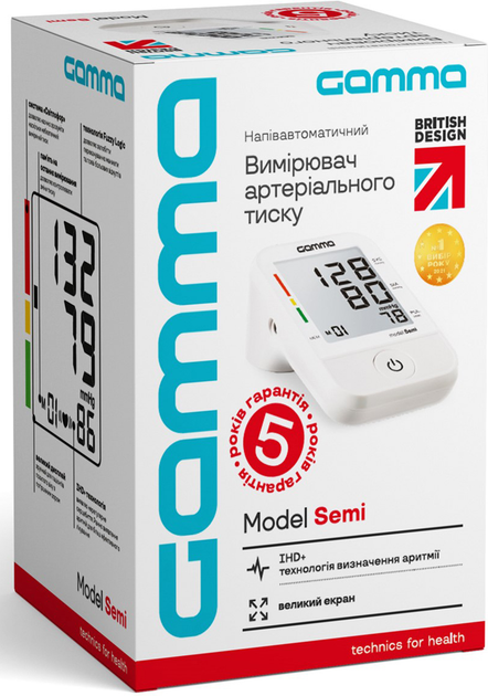 Тонометр Gamma 4Gen Semi - зображення 4