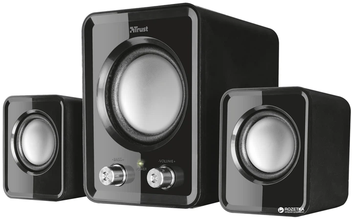 Акустическая система Trust Ziva Compact 2.1 Speaker Set (TR21525) - Фото 1 Акустическая система Trust Ziva Compact 2.1 Speaker Set (TR21525) - изображение 1